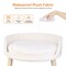 Large size Dog Sofa Couch Lounge Elevated Cat Bed Pet 3-Legged Stool Raised Bed w/ Cushion